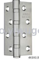 Stainless steel flat opening hinges, 4-inch silent wooden door hinges, slotted kitchen cabinets, wardrobes, doors and Windows, hardware hinges and pivots Specification image