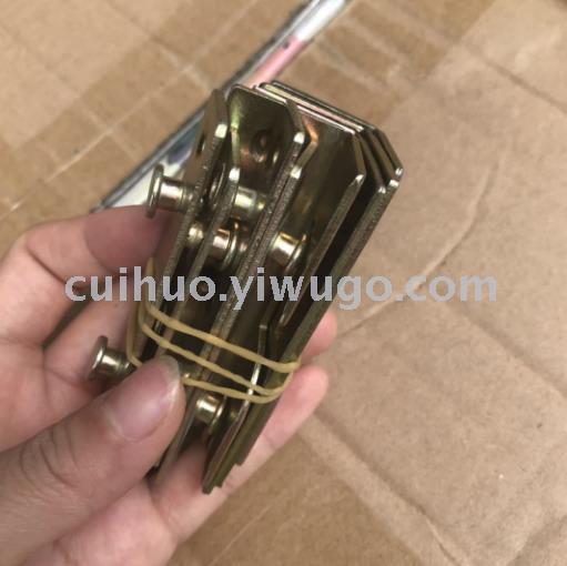 Thickened bed hinges, bed hangers, heavy-duty solid wood beds, fixed Angle iron connectors, picture frames, hanging paintings, furniture hardware accessories details Picture