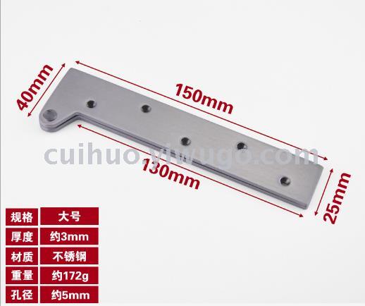 Stainless steel chicken beak hinges, ground core hinges, upper and lower hinges, top and bottom rotating shafts, cabinet hinges details Picture