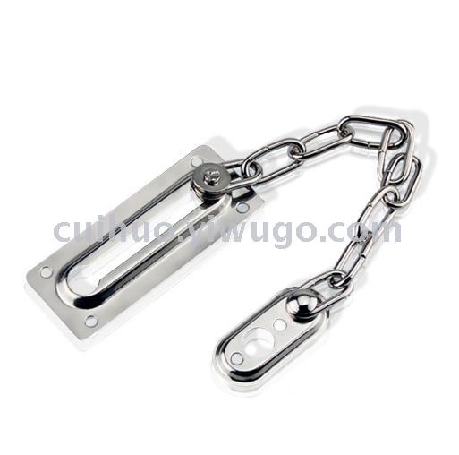 Room door anti-theft chain, anti-theft iron buckle chain, rental house anti-theft latch, multiple specifications Item Picture