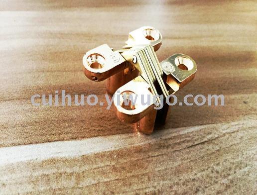 Accesorios de mobiliario bisagra cruzada bisagra oscura aleación de zinc bisagra silenciosa estilo oculto bisagra oculta