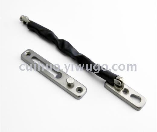 Venta directa de fábrica puerta engrosada cadena de seguridad cadena antirrobo cadena de seguridad cerrojo de puerta bloqueo de cadena antirrobo de acero inoxidable details Picture