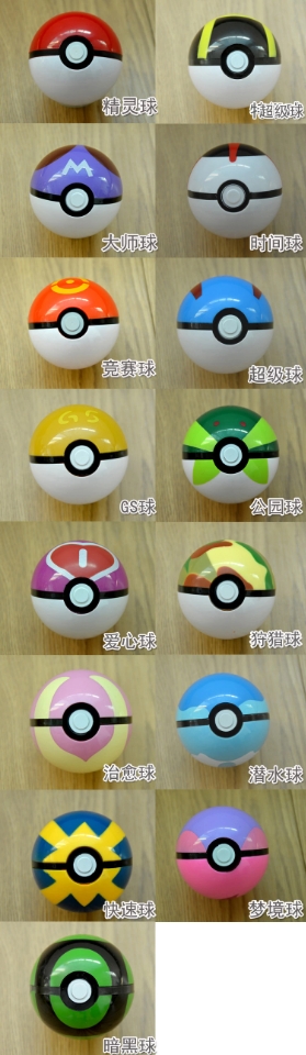 Poke Ball dolls, pocket Poke balls, children's toys, and plastic balls are selling well at street stalls Item Picture