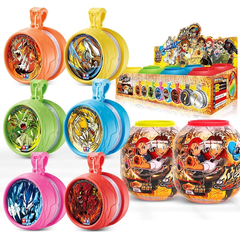 The street stall is selling hot items such as "Firepower Boy Wang Youquan Hero Youquan Egg yoyo Toy Egg Set Yo-yo and Yo-yo h" details Picture