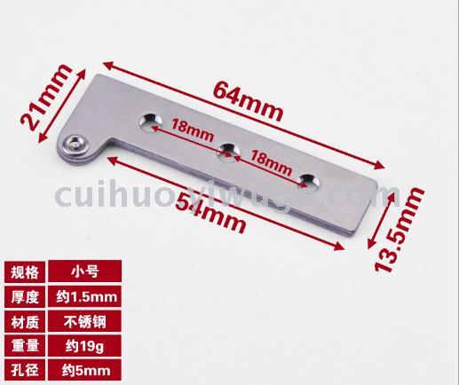 Stainless steel chicken beak hinges, ground core hinges, upper and lower hinges, top and bottom rotating shafts, cabinet hinges Application Scenario