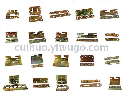 Thickened bed hinge bed hook Heavy solid wood bed fixed Angle iron connector picture frame hanging furniture hardware accessories