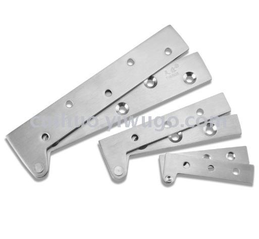Stainless steel chicken beak hinges, ground core hinges, upper and lower hinges, top and bottom rotating shafts, cabinet hinges