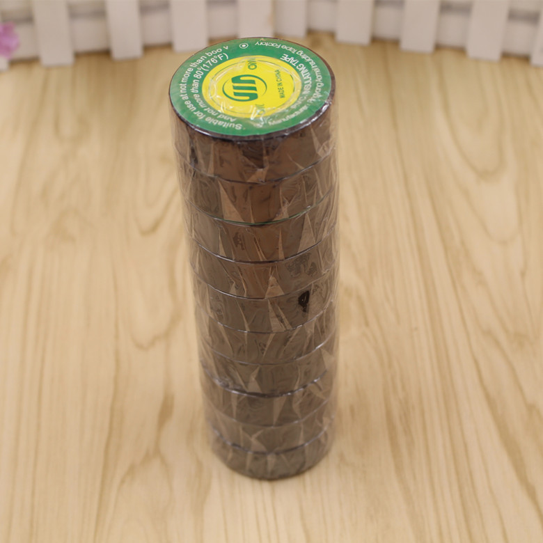 T Da02 Supply Grade A Electrical Tape Black Waterproof Insulation Tape Pvc Electrical Tape Manufacturers Wholesale Item Picture