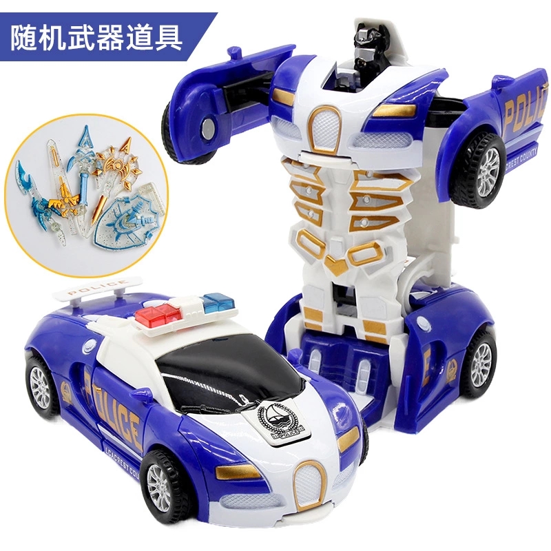 Children's transformable toy King Kong, new boy transformable car robot, night market stall, street stall toy wholesale Item Picture