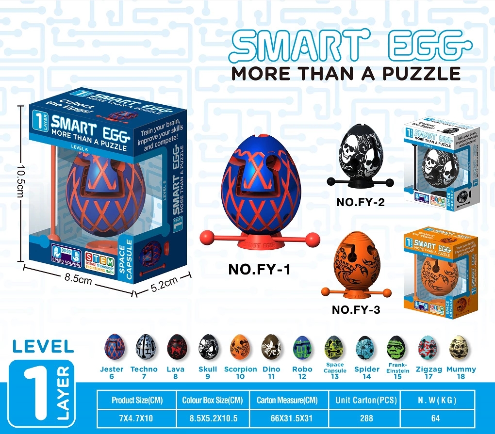 Maze eggs easter egg Children's educational maze Ball Toy Magic Maze Ball Cross-border Bestseller Item Picture