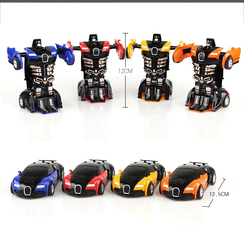 Children's transformable toy King Kong, new boy transformable car robot, night market stall, street stall toy wholesale details Picture