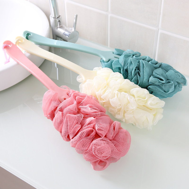 Cepillo de baño grande con mango largo cepillo de baño con flores de baño cepillo de baño con bañera cepillo de baño fricción de baño Application Scenario