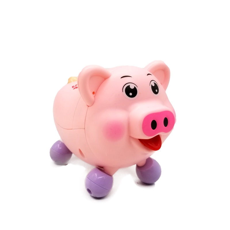 2022 Electric Voice-controlled Light and Music Matchmaking Little Cute Pigs 8 + 2-color Accessories Mixed Set /3C Certified Display Box Specification drawing