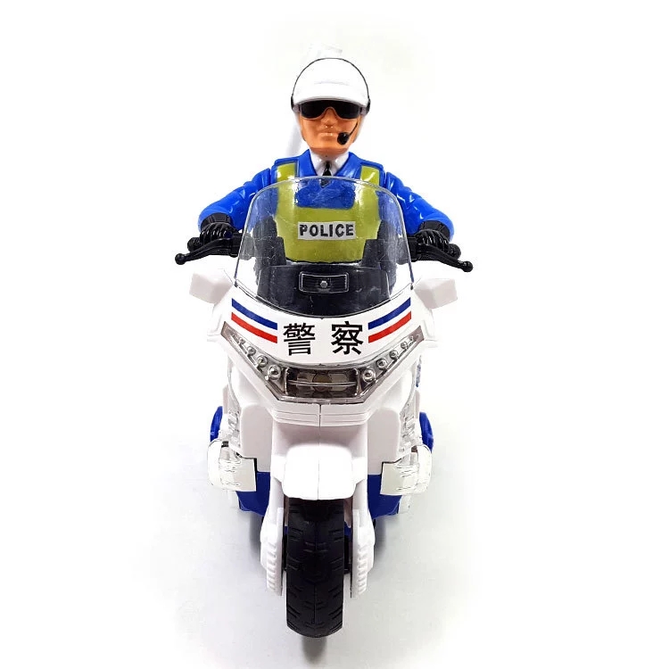 Electric patrol police, motorcycles with lights, music, omnidirectional police, and educational electric toys are selling well at street stalls Specification drawing