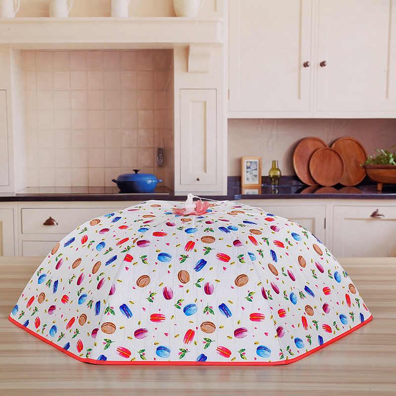 【 Factory Direct Sales 】 Table Fresh Thermal Insulation Vegetable Cover Household Simple Mosquito Isolation Fly Cover Vegetable Cover Item Picture