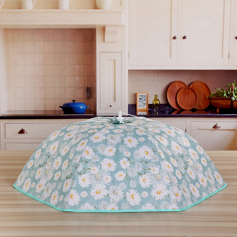 【 Factory Direct Sales 】 Table Fresh Thermal Insulation Vegetable Cover Household Simple Mosquito Isolation Fly Cover Vegetable Cover Application Scenario