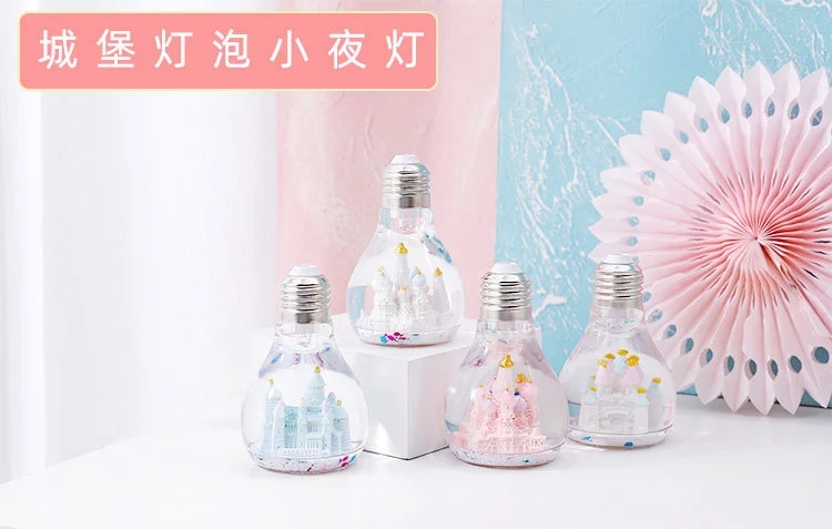 N0332 Creative Bulb Oil Castle Ornament, fashionable home Decoration ornament, handicraft, student and children's gift Item Picture