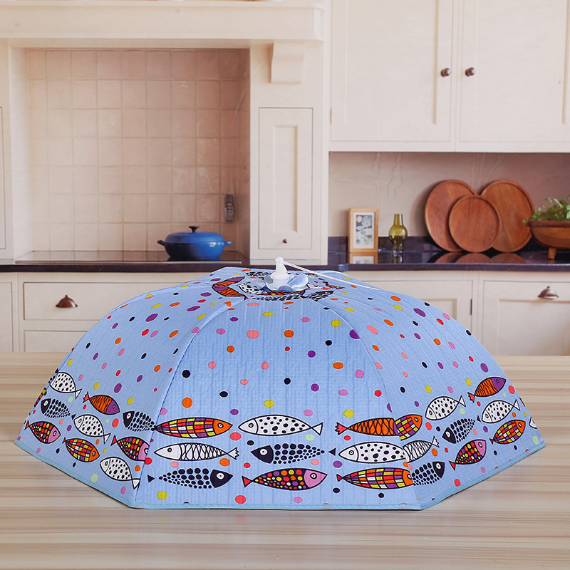 【 Factory Direct Sales 】 Table Fresh Thermal Insulation Vegetable Cover Household Simple Mosquito Isolation Fly Cover Vegetable Cover details Picture