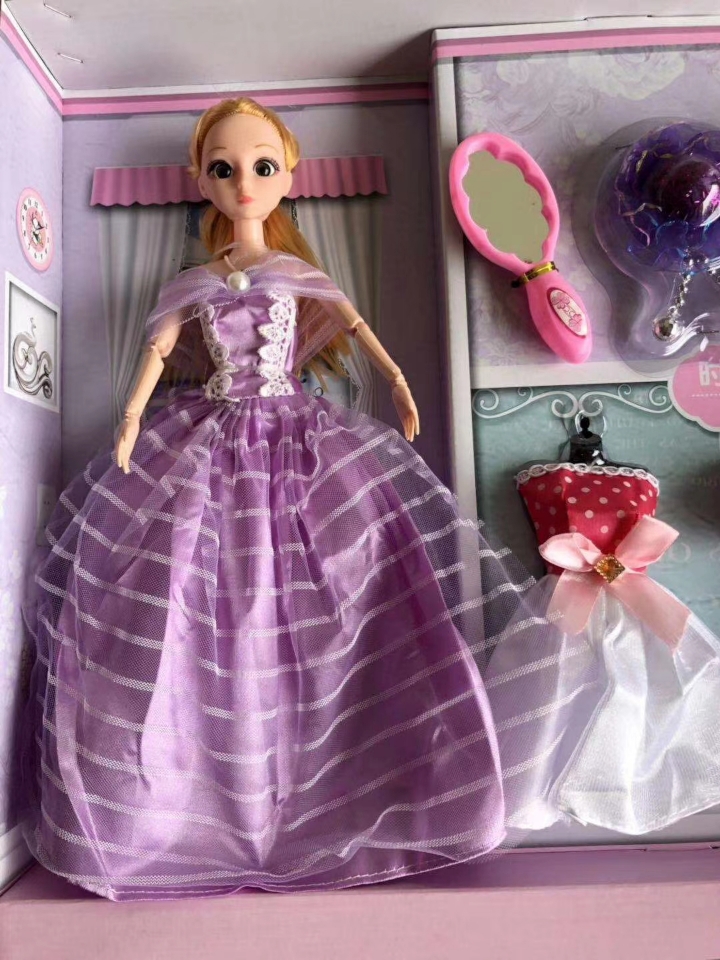 Amy Yiqi educational doll with lights, children's songs, reciting Tang poems, Three-Character Classic, multi-joint movement, made of eco-friendly materials, and equipped with 3C details Picture