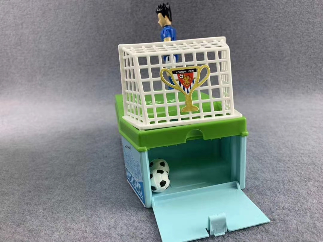 The electric football field with lights and music, made of eco-friendly ABS material, has a beautiful color and fine workmanship. The window box is selling well at street stalls Item Picture