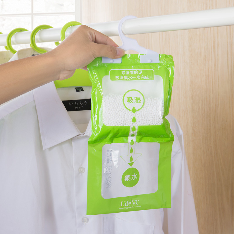 Special offer: Wall-mounted wardrobe moisture-proof and dehumidifying bags, room dehumidifying agents, wardrobe and closet wall-mounted moisture-absorbing bags, anti-mold details Picture