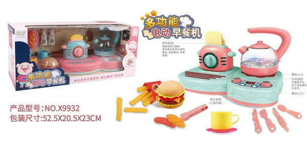 New best-selling items such as role-playing, simulation small household appliances, toys, multi-functional electric breakfast machines, and educational toys are selling well at street stalls Application Scenario