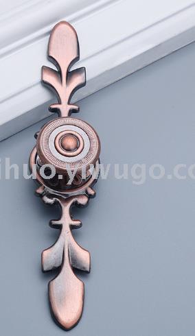 European-style antique aluminum alloy small handles, red bronze drawers, wardrobes, kitchen cabinets, hardware door handles Application Scenario