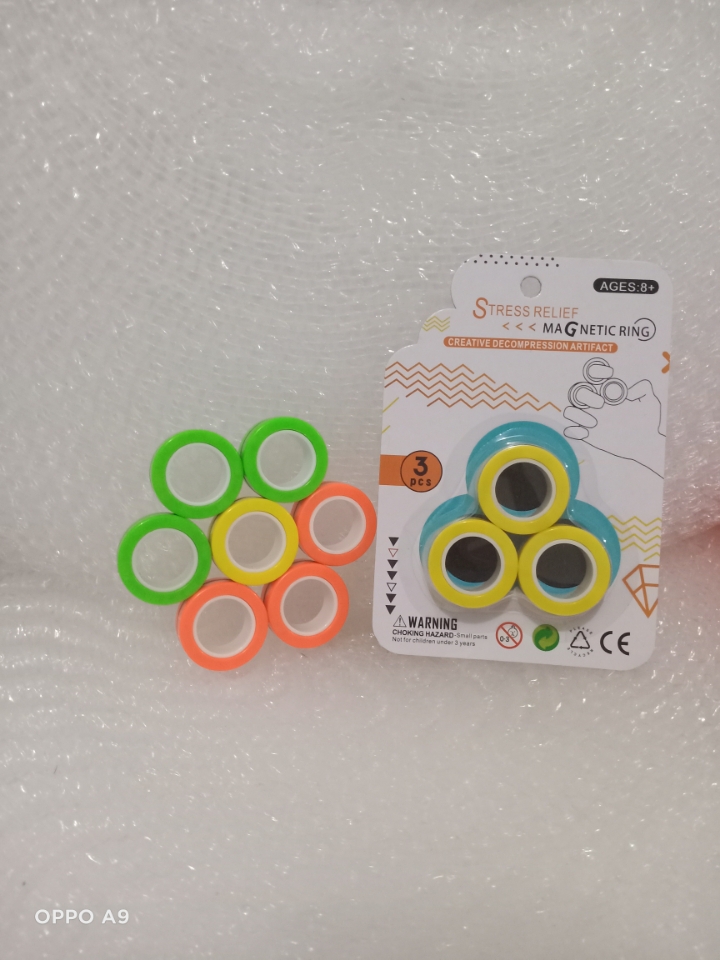 The new strong magnetic magnetic wristband, ring, rotating wristband, toy gyroscope, stress-relieving wonder, cross-border details Picture