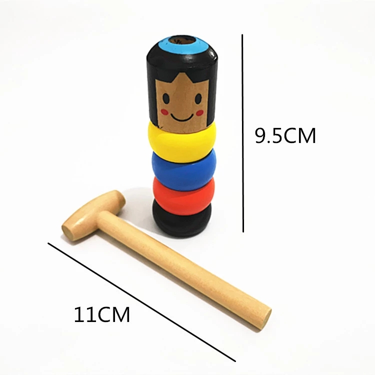 The new products, the unyielding little wooden figures and the unbreakable wooden people, the magic wooden people, are selling well at the street stalls Item Picture