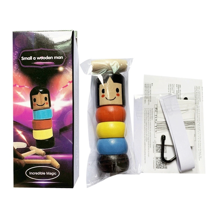 The new products, the unyielding little wooden figures and the unbreakable wooden people, the magic wooden people, are selling well at the street stalls Application Scenario