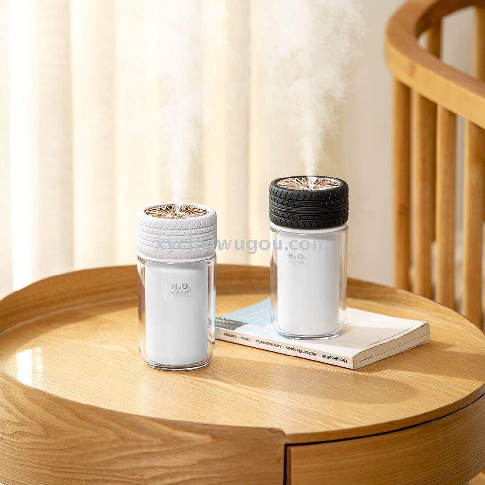 Microphone fan spray, tire humidifier, ocean fan, multi-functional desk lamp fan