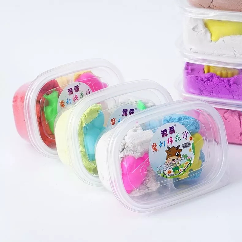 New Cotton sand Magic Space Cotton Sand children's educational toy diy, stress-relieving space sand Item Picture