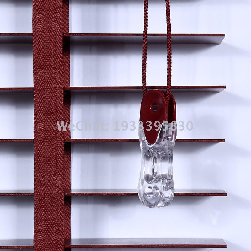 Wholesale Ventilation stylish aluminum bamboo shutter uv resistant Lifting Type Invisible curtain Ornament Item Picture