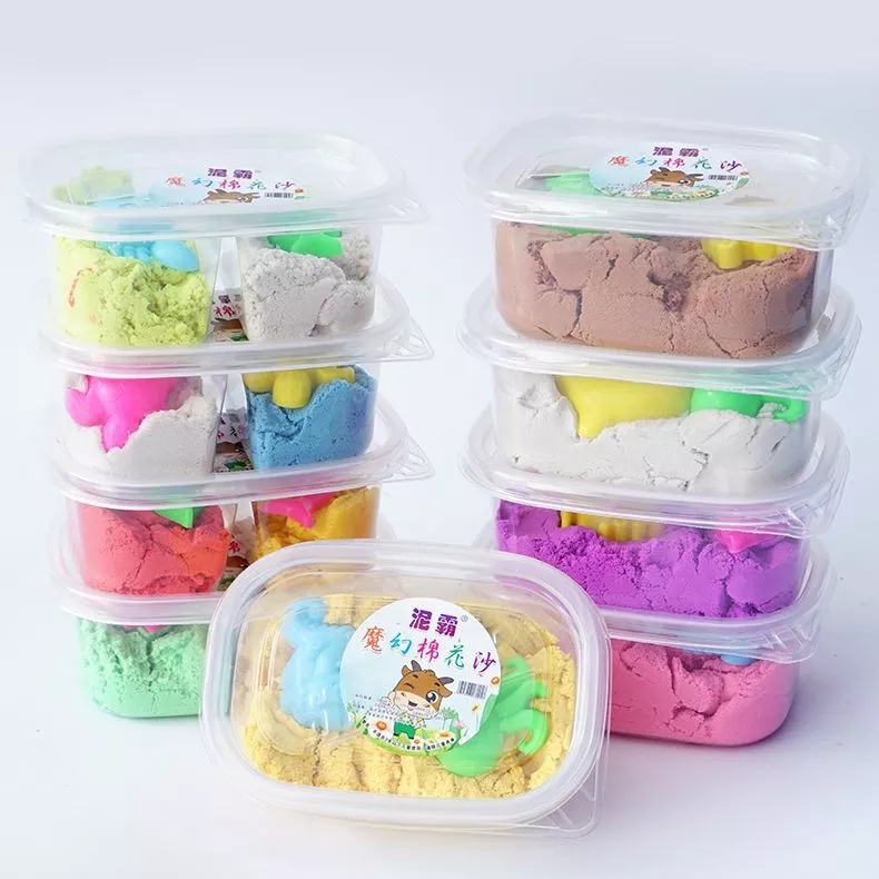 New Cotton sand Magic Space Cotton Sand children's educational toy diy, stress-relieving space sand full figure