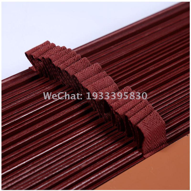 Wholesale Ventilation stylish aluminum bamboo shutter uv resistant Lifting Type Invisible curtain Ornament details Picture