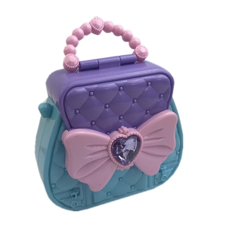 Children's fashionable princess bags, hand-held cosmetic accessory boxes, girls playing house, birthday gifts, toys, physical store supply Item Picture