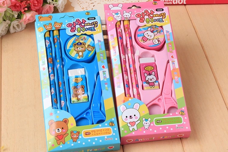 810 Creative Stationery Set Gift Box Children's Birthday Small Gifts Wholesale full figure