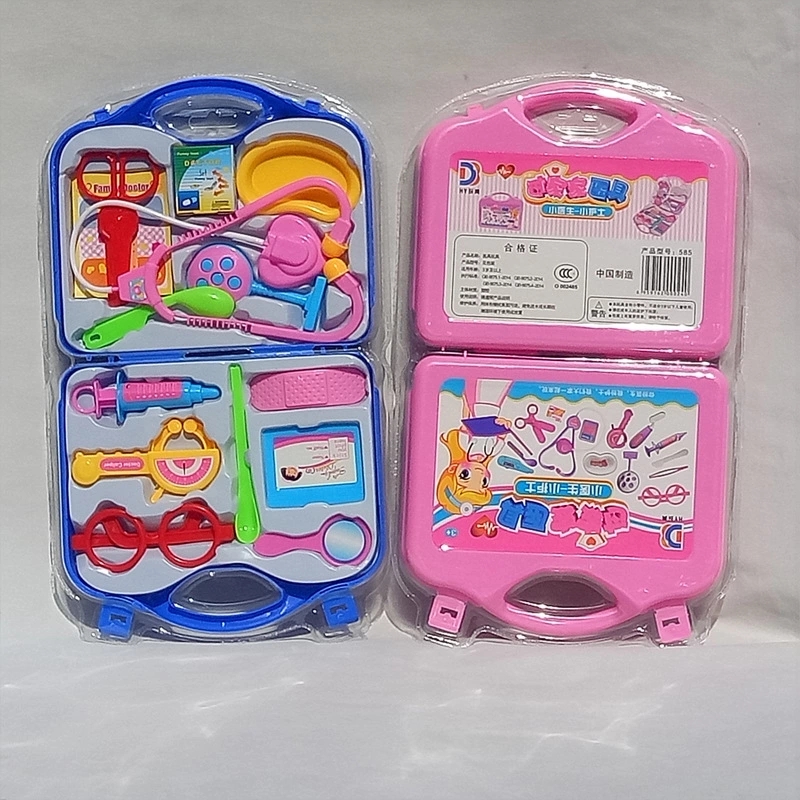 Factory direct sales, 585 board packs, street stall supplies, portable boxes, medical equipment, toys, children's playhouse, little doctor toys are selling well details Picture