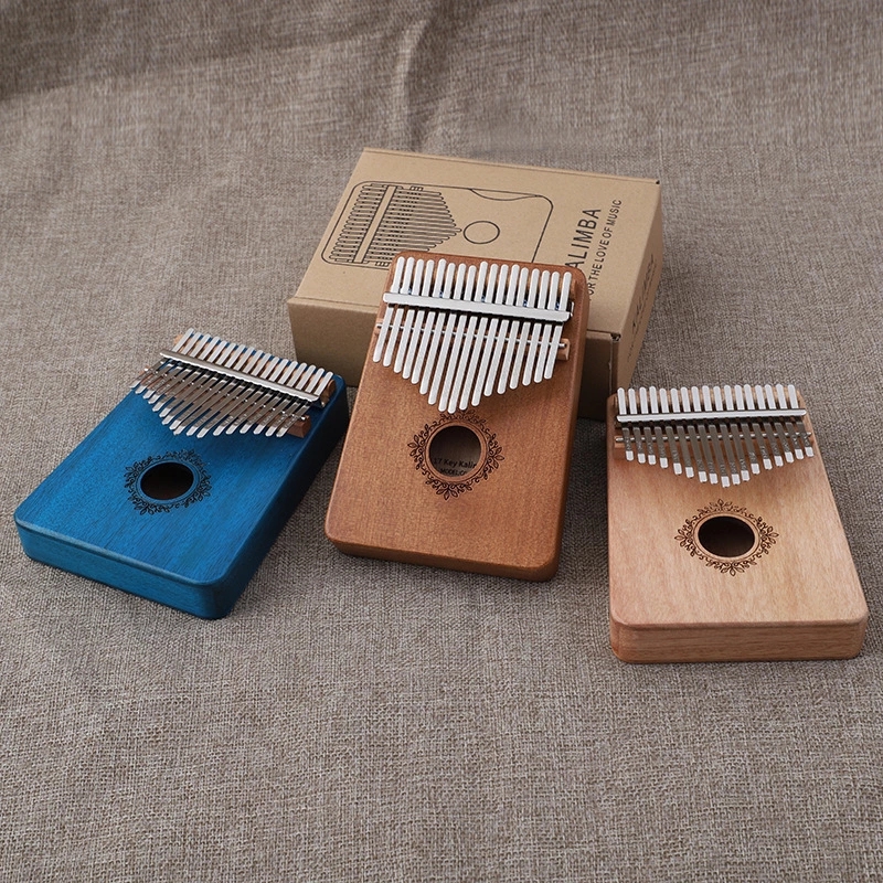 Thumb piano, kalimba, 17-note beginner's finger piano, Kalimba finger piano, Kalimba instrument, pf full figure