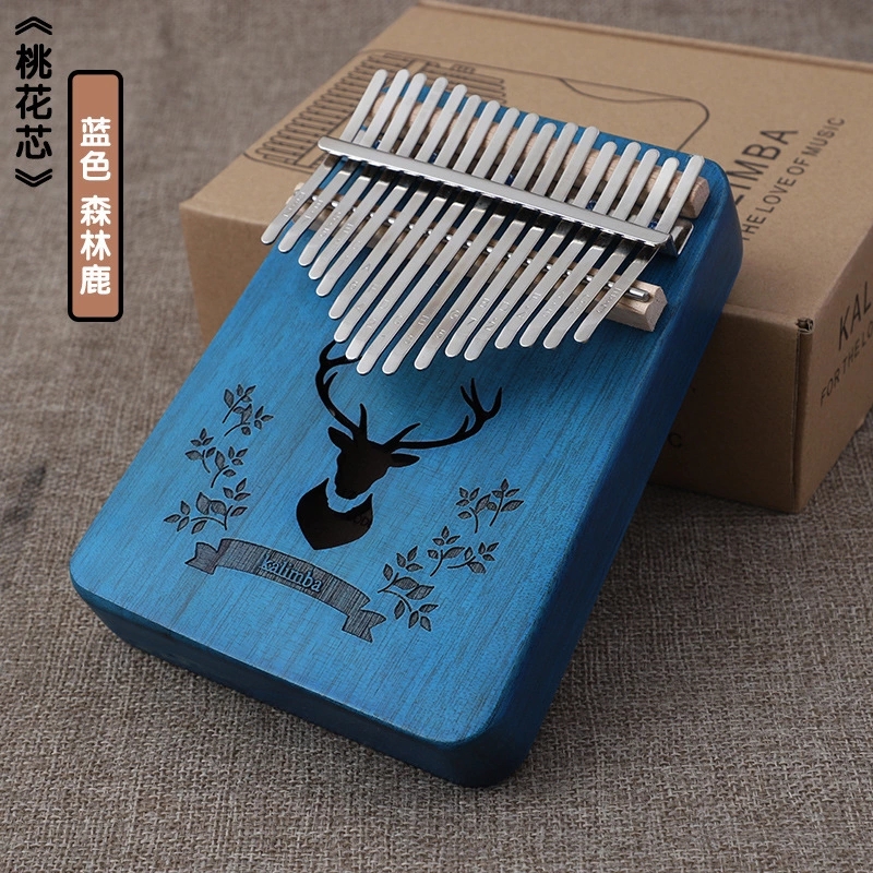 Thumb piano, kalimba, 17-note beginner's finger piano, Kalimba finger piano, Kalimba instrument, pf Application Scenario