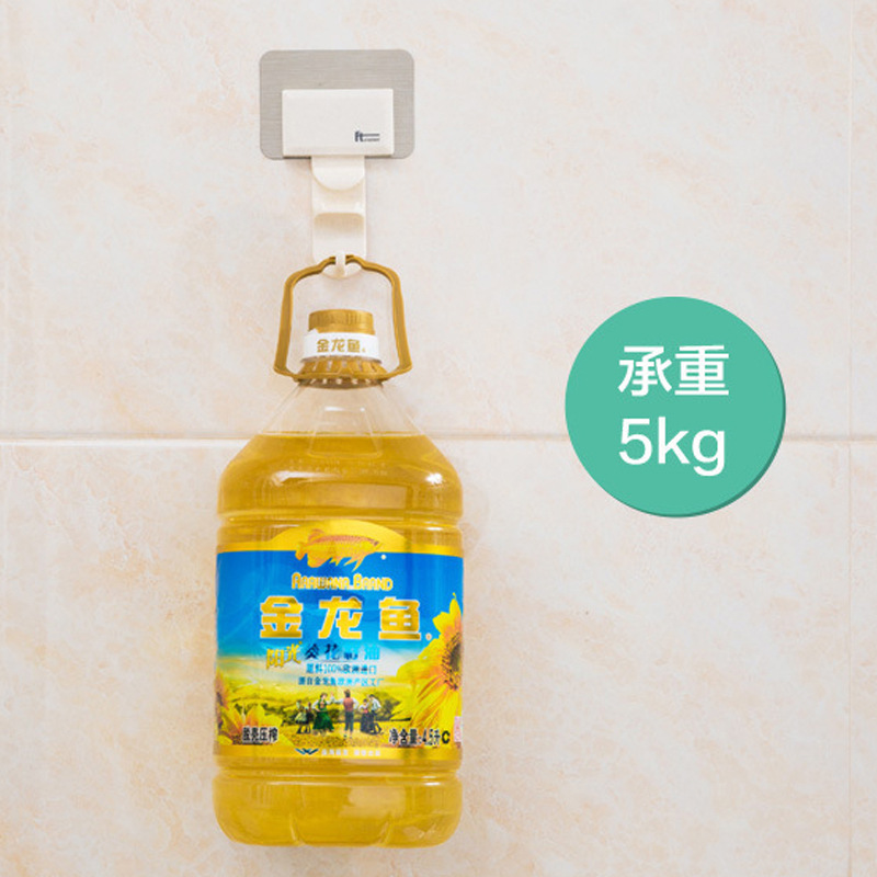 Wall basin hook, bathroom creative seamless hanging rack, powerful wall-mounted basin rack for the bathroom, hanging basin rack details Picture