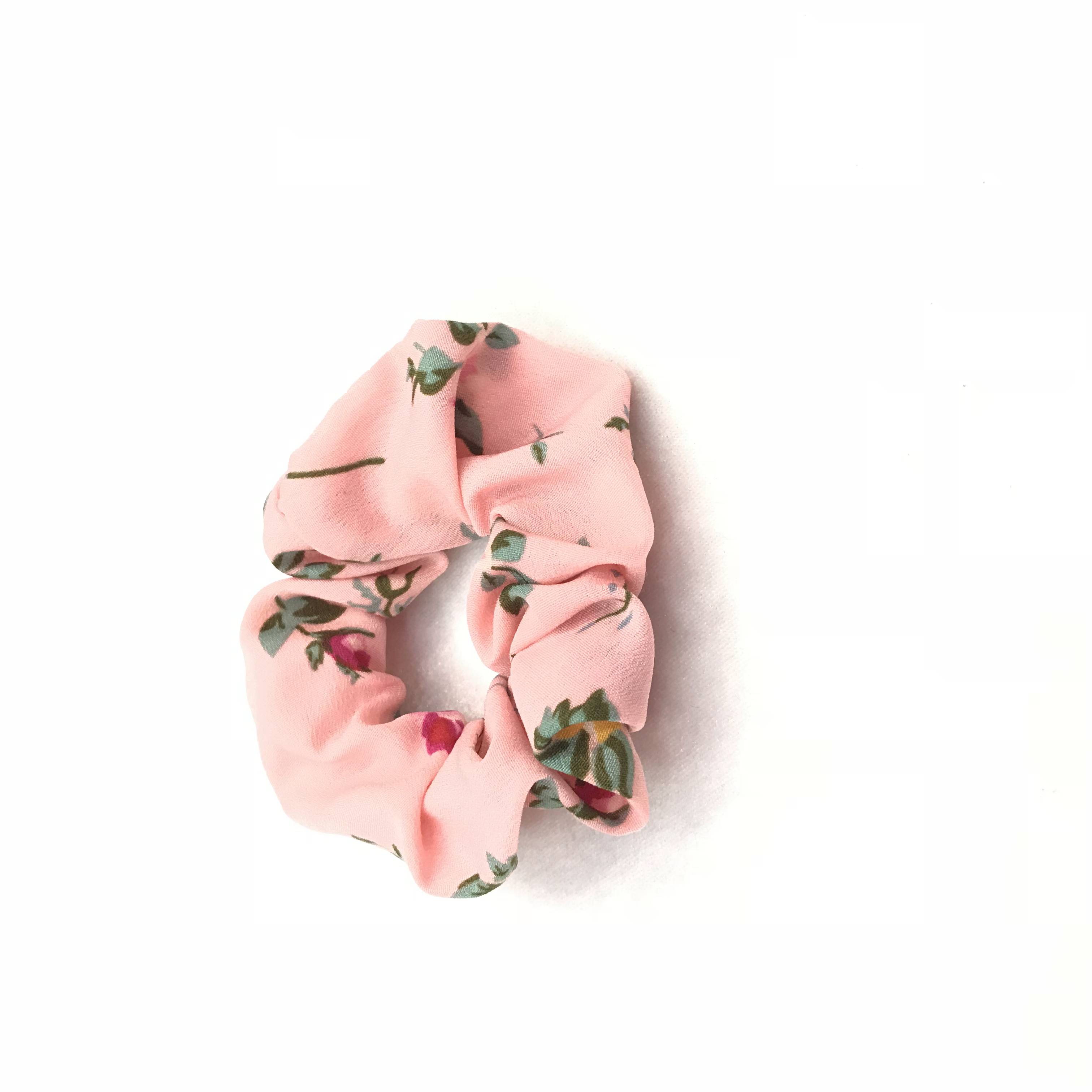 New Korean version small colon circle cloth hair circle hair flower hair accessories Ladies hair accessories students hair band elastic