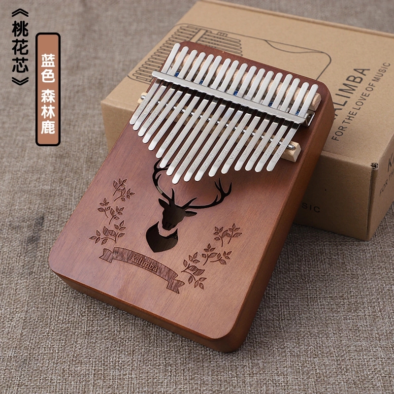 Thumb piano, kalimba, 17-note beginner's finger piano, Kalimba finger piano, Kalimba instrument, pf Item Picture