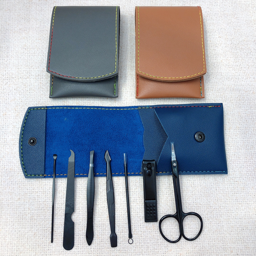 不锈钢指甲钳套装 指甲剪修甲工具 美甲指甲刀 美容工具礼品