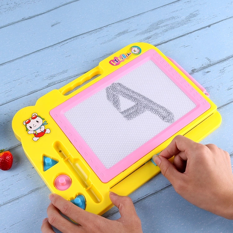 Plastic children's drawing boards, wholesale of toys for children aged 3-7, magnetic small drawing boards, early education and educational toys, drawing boards are selling well Item Picture