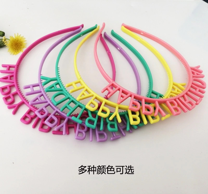 2022 New European and American headwear and hair accessories, Korean cute headbands, hair clips, children's crowns, hair bands, plastic wholesale h Application Scenario