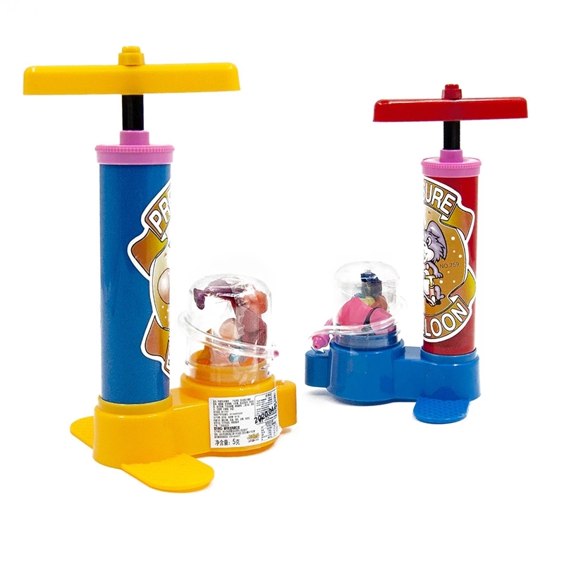 Children's fun toy mini balloon pump, children's candy toy, delicious and fun, whole box wholesale htt details Picture