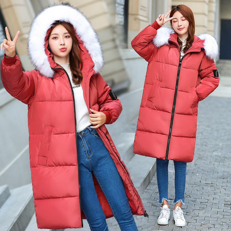 大码棉服实物图