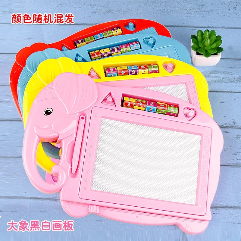 Plastic children's drawing boards, wholesale of toys for children aged 3-7, magnetic small drawing boards, early education and educational toys, drawing boards are selling well full figure