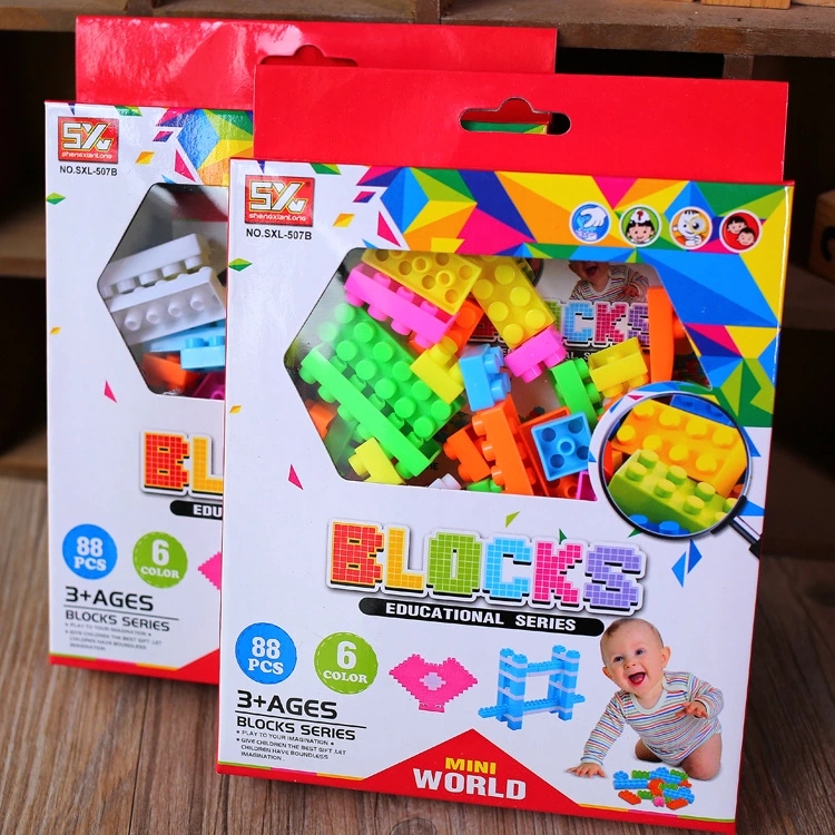 The new children's building blocks, early education building block toys, and children's educational assembly toys are selling well at street stalls Item Picture
